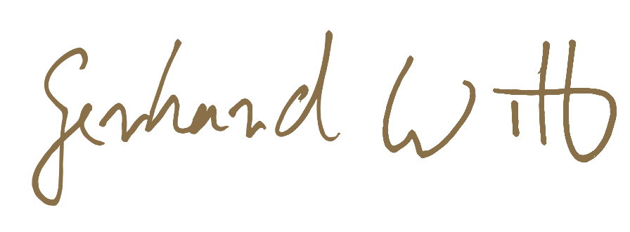 Unterschrift Gerhard Witt
